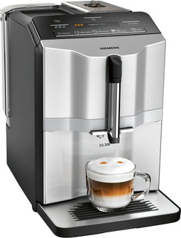 Siemens EQ.300 TI353201RW - Volautomatische espressomachine - OneTouch functie - Zilver