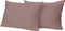 Elegance Kussensloop Hotelsluiting Percal Katoen - oud roze 60x70cm - Kussenslopen set van 2 stuks