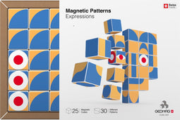 Geomag MagiCube - Art Pattern - Magnetische blokken - 25-delig (25 stuks)