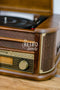 Roadstar HIF-1993BT - 5 in 1 Retro Platenspeler - Bluetooth USB Opnamefunctie
