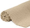 vidaXL - Vloerkleed - rechthoekig - 80x160 - cm - katoen - naturel