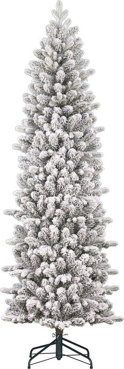 Black Box Trees Harma Smalle Kunstkerstboom - H215 x Ø66 cm - Groen Frosted