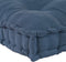 vidaXL - Pallet - Sofa - Kussen - Blauw - Stof