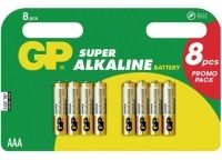 GP 030.24ADHC8 - Batterijen - Alkaline - Multi-color