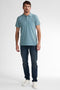 Petrol Industries - Heren Klassieke Polo Dolphin - Blauw - Maat XL