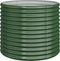 vidaXL - Plantenbak - 80x80x68 - cm - gepoedercoat - staal - groen