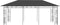 vidaXL - Prieel - met - klamboe - 6x3x2,73 - m - crème