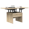 Salontafel Sonoma Eiken 55 x 54,5 x 45 cm Bewerkt hout