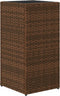 vidaXL - Plantenbak - 30x30x60 - cm - poly - rattan - bruin