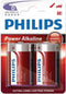 Philips 6LR61P1B - 9V E Batterij - Alkaline - 80% Energiebehoud na 5 Jaar