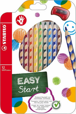 STABILO EASYcolors - Ergonomisch Kleurpotlood - Set van 12 kleuren - 4.2 mm kern (12 stuks)