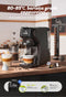 HiBREW H1B koffiezetapparaat met 6 in 1 pads, watertank van 600 ml, drukextractie van 19 bar, koud/warm-modus, LED-indicator, voor Kcup*/Nes*/DG*/espressopoeder, zwart - EU-stekker