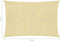 vidaXL - Zonnezeil - 160 - g/m² - 5x6 - m - HDPE - beige
