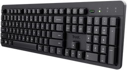 Trust Ody II - Draadloos Toetsenbord - Stil en Comfortabel - Qwerty US - Zwart