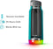 Hidrate Spark Chug slimme waterfles - Roestvrij staal - 946ml - LED verlichting - Sea Glass