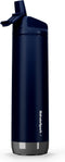 Hidrate - Spark Straw slimme waterfles - Roestvrij staal - 620ml - LED verlichting - Abyss - LIMITED EDITION