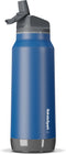 Hidrate Spark Straw slimme waterfles - Roestvrij staal - 946ml - LED verlichting - Deep Blue