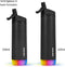 Hidrate Spark Straw slimme waterfles - Staal - 620ml - LED verlichting - Zwart