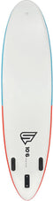 Storm Freeride Sup Board (belastbaar 180kg!) - Complete Paddle set - Opblaasbaar - 320 cm - 6 Delig