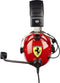Thrustmaster T.Racing Scuderia Ferrari Edition - Gaming-headset - 50 mm luidsprekers - Ferrari Rosso corsa