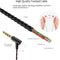 E80C Bedrade Oordopjes met Microfoon HiFi Stereo Audiofiele Oortelefoon Geluidsisolerende in Ear Hoo