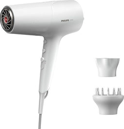 Philips Series 5000 BHD500/20 - Föhn - 2100 W - ThermoShield-technologie - Wit Metallic