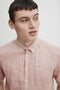 Casual Friday CFAnton 0071 SS - Heren Overhemd - 100% Linnen - Maat 3XL
