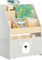 Sobuy kinderboeken kast - 3 niveaus - Wit - 51x28x70cm