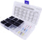 TRU COMPONENTS T1902CA001 Krimpkous assortiment Zwart Krimpverhouding:3:1 135 onderdelen