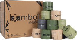 Bamboi Toiletpapier - Bamboe Wc Papier (3-laags) - 48 Maxi rollen - 400 vellen per rol - 100% FSC® Gecertificeerde Bamboe