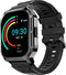 HiFuture Ultra 3 Smartwatch voor Heren en Dames met Koolstofvezelafwerking, Draadloos bellen, 7 dagen batterijduur, IP68 Waterdicht, 24/7 5e Generatie Hartslag- & Bloedzuurstofsensor, 100+ Sportmodi