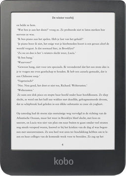 Kobo Clara HD - E-reader - 6 inch - 8GB - Zwart