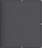 vidaXL - Balkonscherm - 120x800 - cm - 100% - oxford - polyester - antracietkleurig