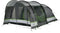 High Peak Tunneltent Brixen 4.0, 4 persoons, 1,9 m stahoogte, 4.000 mm waterdicht, verduisterde binnentent