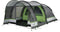 High Peak Tunneltent Brixen 4.0, 4 persoons, 1,9 m stahoogte, 4.000 mm waterdicht, verduisterde binnentent