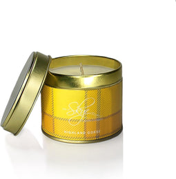 Highland Gorse | Travel container | 100% natuurlijke soja was | >30 uur genieten en brandt helemaal op | Handgemaakt op Skye in Schotland