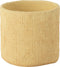 J-Line bloempot Sunny - cement - beige - small - 2 stuks - Ø 16.5 cm