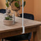 Esschert Design Tafelstang met klem decoratief wit - tafelklem