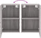 vidaXL - Tv-wandmeubels - 2 - st - 40,5x30x60 - cm - hout - grijs - sonoma