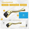 Nuvance Dermaroller - 540 Micro Naalden 0.5mm - Baardroller Haargroei - Goud