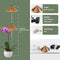 Parus by Venso SUNLiTE Kweeklamp 7W koper, LED groeilamp met telescopische staaf, groeilamp voor kamerplanten en groene planten