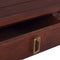 vidaXL - Salontafel - 100x50x30 - cm - massief - mahoniehout - klassiek - bruin