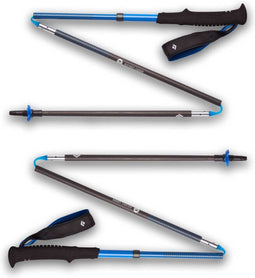 Black Diamond Distance Carbon Z Stokken Zilver 115 cm