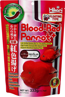 Hikari Blood Red Parrot plus medium