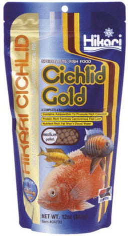 Hikari Cichlid Gold Medium Zinkend - Vissenvoer - 100 g