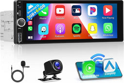 Hikity - 2 + 64G - Android 13 - Carplay autoradio - 1 Din