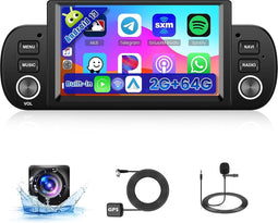 Hikity - 2+64GB Android 13 Autoradio - Draadloze Carplay