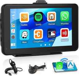 Hikity - Draagbare autoradio - Draadloos Carplay Android