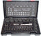 HiKOKI 752500 41-delige krachtdoppenset incl. bits in koffer - 1/2