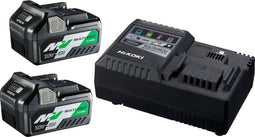 HiKOKI BoosterPack MultiVolt 2 x 18 V 5,0 Ah / 36 V 2,5 Ah + Acculader UC18YSL3 - UC18YSL3WEZ